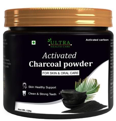 Activated Charcoal powder Ideal for Skin, Detoxifies Skin, Impurities for All Skin Types (100gm)