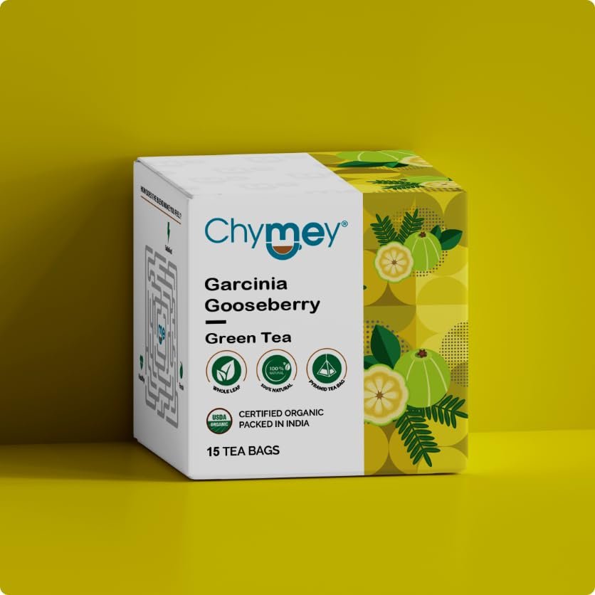 Chymey | Organic Green Tea (Pyramid Tea Bags) (Garcinia Gooseberry Green Tea)