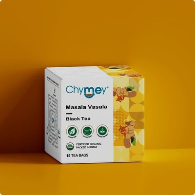 Chymey | Organic Black Teas (Pyramid Tea Bags) (Masala Vasala Black Tea)