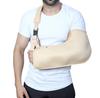 EASEFIT Arm Supporter Arm Sling Pouch Belt with Elbow Support, Arm Immobilizer Brace for Fracture, Sprain, Dislocation and Pain Relief (S, Cream) view 1