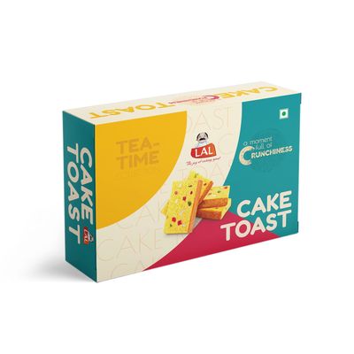 Lal Sweets Cake Toast 300g || Milk Solids and Fresh and Healthy Cashew Nuts || Crispy and Crunchy Toasted Cakes || Dryfruits Mixed