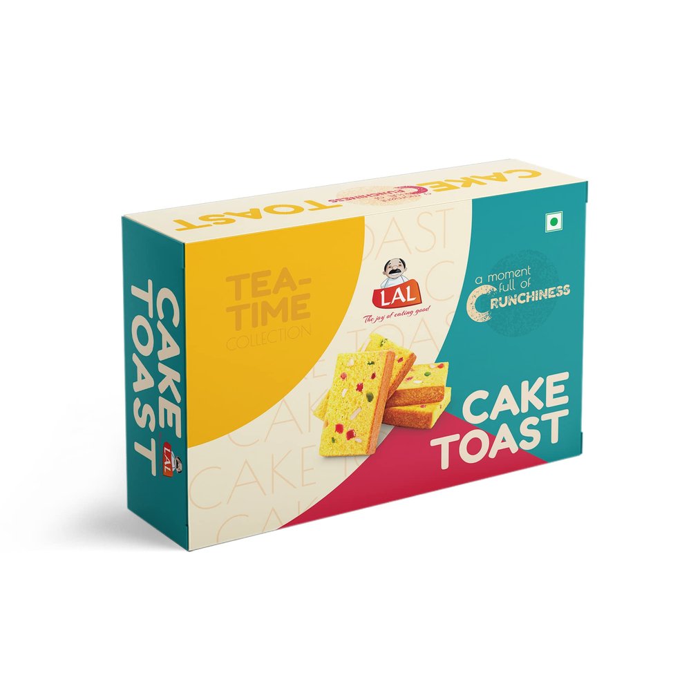 Lal Sweets Cake Toast 300g || Milk Solids and Fresh and Healthy Cashew Nuts || Crispy and Crunchy Toasted Cakes || Dryfruits Mixed