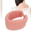 Cervical Brace, 4D High Density Structure, High Elastic Sponge, Adjustable Neck Protector, Pink for Pain Relief (L) view 3