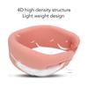 Cervical Brace, 4D High Density Structure, High Elastic Sponge, Adjustable Neck Protector, Pink for Pain Relief (L) view 4