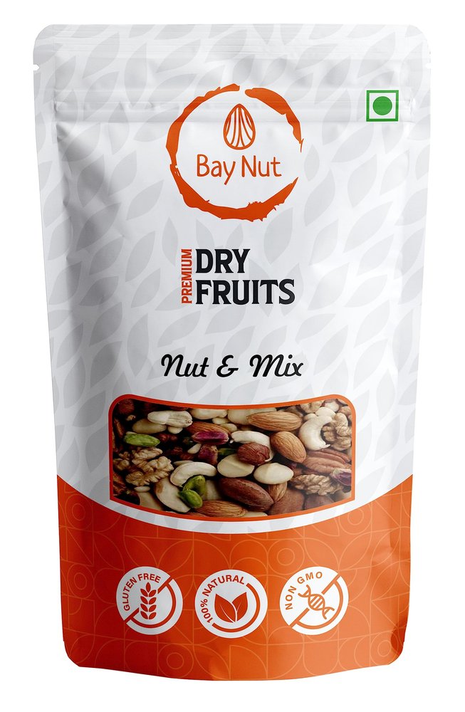 Absolute Health, Premium Fruit, Nut & Fiber SuperMix, Healthy Mixed Nuts with Dry Fruits | Almonds | Cashews | berries and Seeds | Candyies 250 gm