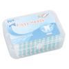 A K Homes -Soft Interdental Brush, 200pcs Silicone Head Safe Floss Toothpick Brush Portable Plaque Removal with Case for Travel for Oral Care Mint Green | view 1