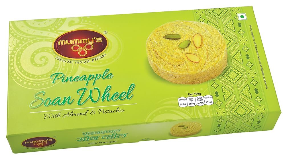 MUMMY'S PINEAPPLE SOANWHEEL(Pack of 5 Each 500g)