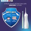 ORACURA Daily Care Combo Water Flosser OC150 White & Sonic Lite Battery Operated Electric Toothbrush SB100 Green view 3