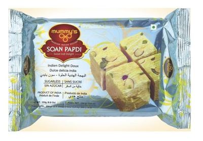 MUMMY'S SUGERLESS SOANPAPDI(Pack of 5 Each 250 grams)