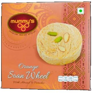 MUMMY'S ORANGE SOANWHEEL(Pack of 5 Each 250g)
