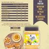 FIT MUSCLES Natural Peanut Butter Creamy 1.25 Kg  Unsweetened, 100% Pure Roasted Peanuts - 30 g Protein, 9 g Dietry Fiber, Vegan, High In Protien, No Added Sugar & Salt, Smooth Peanut Butter view 2
