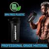 Adjustable Hand Gripper Forearm Exerciser with 500ml Protein Gym Shaker. Protein Bottle/Water Bottle/Forearm Exerciser/Finger Exerciser(Pack of 2) (Grey) view 4