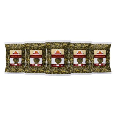 Ghotaram Nagpur Sprouted Roasted Moong/Roasted Mung Bean Green Gram/Green Moong Mung Namkeen Snack | Bachcho Ka Favourite Savoury Snack Tea Time Healthy Party Snack-1Kg*5Pack