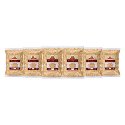Ghotaram Chatpata Roasted Snack Jowar Puffs | Healthy Roasted Tasty Snacks | Millet Snack | 100% Veg | Gluten Free, No added Sugar, No Trans-Fat Bachcho Ka Favourite Namkeen Snack-900g*6Pack