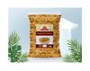 Ghotaram Kathiawari Jamnagari Makhaniya Gathia Famous Gujarati FARSAN Namkeen Snacks||Mixed Farsan of Gathiya||Soft Besan Namkeen for Foodies BESAN AJWAIN Makhaniya Gathiya-850g*1Pack view 4