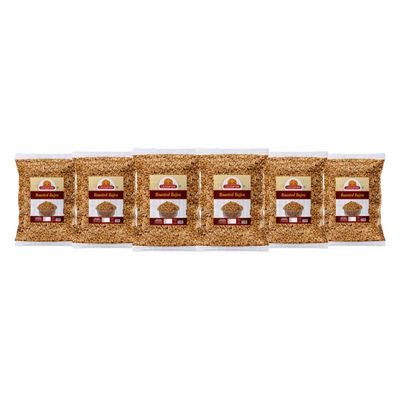 Ghotaram Healthy Snacks | Millets Snacks | Bajra Crunchies/Bhel/Puffs | Natural Millets | Less Cholesterol | High Fibre Tea Time Roasted Spicy Healthy Namkeen Savoury Snacks-1Kg*6Pack