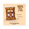 Ghotaram Ready to Eat Snack Mini Samosa Indian Namkeen Nashta | Dal Samosa Baked Roasted Moong Mung Dal Samosa Triangle | Mini Samosa for Evening Tea Time Snack Fry in Peanut oil-1Kg*5Pack view 2