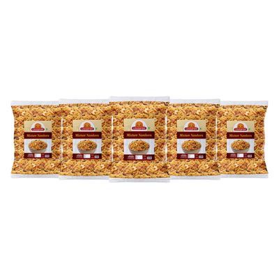 Ghotaram Calicut Culcutta Mixture Namkeen, Homemade and Ready to Eat, Spicy Namkeen, Namkeen And Snacks | Dryfurit Kaju Peanut Bhujia Sabkuch Mixture Namkeen | Healthy Savoury Sanck-900g*5Pack