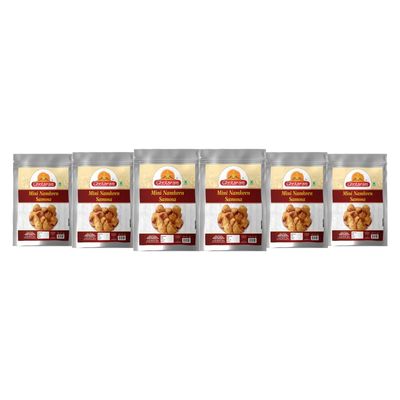 Ghotaram Homemade Moong Dal Samosa||Baked Mung Dal Namkeen Snack||Chatpata Moong Dal Masala Samosa||Mini Samosa||Bachcho Ka Favourite Tasty Yummy Snack-1Kg*6Pack