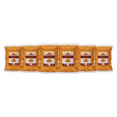 Ghotaram Masala Boondi | Raita Boondi Snacks | Masala Boondi Spicy & Crunchy Snacks | Rajasthani Masala Boondi | Charkhi Boondi | Fresh Masala Bundi yogurt/Curd Buttermilk bundi-900g*6Pack