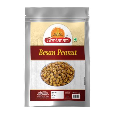 Ghotaram Special Chilly Coated Peanuts for Evening Gupshup Crispy Snacks Local Snacks Masala Kadalai MAGIC Masala Peanut Pakoda | Ready to Eat Crispy Namkeen Savoury Snack-850g*1Pack