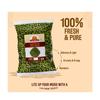 Ghotaram Organic DIET Bhuna Hara Matar Green Salty Masala Peas Vatana Chakhna Namkeen Snacks | Sing Hara Matar Green Salty Masala Peas Watana | Green Matar Roasted Spicy Peas-280g*3Pack view 4