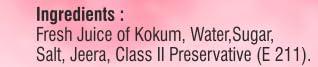 Farm Hots Kokum Syrup/Sharbat,1000Ml Can - Liquid view 3