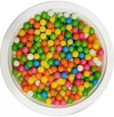 BR CART Fruit Balls Candy | Mixed Fruit Goli |Colourful Khatti Mithi Flavours Orange, Kachi Kerry, Litchi, Guava Flavor For Cake Decoration And Eating All fruits flavour Candy (1800 gm)