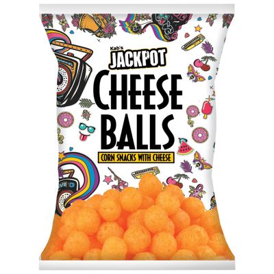 Kab's Jackpot Cheese Balls, 2.12 oz 60 g