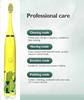 Bioline Kids Children Electric Automatic Toothbrush Kit With 6 Brushes, 4 Modes Of Cleaning Crocodile Green Cartoon Animals Tooth Cleaner Set Oral Care Electric Toothbrush tools For Age 3-15 Years view 3