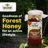 Madhom - Ginger Infused Honey - 350gm | 100% Pure & Natural Raw Honey | Honey Infused with Fresh Ginger Extracts | No Sugar Added | Raw, Unprocessed Honey (Ginger Infused Honey) view 2