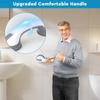2 Pack Grab Bars for Shower 12Inch Shower Handle with Strong Hold Suction Cup for Bathroom No Drilling Waterproof Handicap Grab Bars for Seniors, Elderly, Children view 4