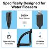 IIYL Charger Cord Replacement for Waterpik Water Flosser WP360 WP462 WP450 WF13 WP100 Water Flosser, USB Charging Cable (Black) view 4