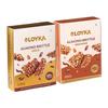 LOYKA Almond Brittle Combo-Gold(14 Pcs)&Brownie(14 Pcs) Any-Time Snack Choco&Nut Dryfruit Delicacy Roasted California Almonds(40%),Dark Choco,Salted Caramel,Crunchy Brownie Gift,408 Grams view 1