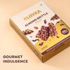 LOYKA Almond Brittle Combo-Gold(14 Pcs)&Brownie(14 Pcs) Any-Time Snack Choco&Nut Dryfruit Delicacy Roasted California Almonds(40%),Dark Choco,Salted Caramel,Crunchy Brownie Gift,408 Grams view 4