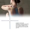 Back Training Sticks, Stainless Steel Easy to Use Posture Corrector Sticks Sturdy Improve Posture Detachable Reduce Pain for Stretching (Blue) view 3