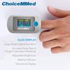 ChoiceMMed MD300CN330 FingerTip Pulse Oximeter | Pulse Rate | Oxygen Saturation | High Accuracy | Easy Operate & Carry - Pack of 1 (Grey) view 2