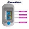 ChoiceMMed MD300CN330 FingerTip Pulse Oximeter | Pulse Rate | Oxygen Saturation | High Accuracy | Easy Operate & Carry - Pack of 1 (Grey) view 4