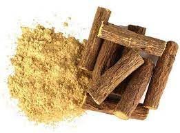 Athimathuram Powder/Licorice root Powder/Irattimadhuram Powder/Mulethi Powder 50g(Pack of 1) - Dhanvant Herbals