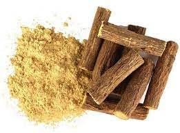 Athimathuram Powder/Licorice root Powder/Irattimadhuram Powder/Mulethi Powder 50g(Pack of 1) - Dhanvant Herbals