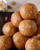 Nuvvula Kobbari Undalu | Coconut Sesame Ladoo | Coconut Nuvvula Laddu | Traditional Jaggery Sweet  500 gm | Healthy Homemade Snack view 3