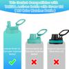 BOSORIO 4 Pack Gaskets Compatible with TAKEYA Actives Straw Lid Water Bottle 14oz 16oz 18oz 22oz 24oz 32oz 40oz, Replacement Rubber Seals Part for Straw Lid(Not for Spout Lid) view 2