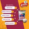 Lotan Crunchy and Flavorful Lotan Murmura Puffed Rice Snack | Light and Airy Indian Delicacy Bursting with Savory Goodness for Snack Time Delight (400 gm) view 3
