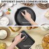 Cast Iron Scrubber with Pan Scraper, 316 Chainmail Scrubber, Upgraded Chain Mail Scrubber Sponge, Cast Iron Cleaner for Grill Pan Skillet Wok Carbon Steel, Dutch Oven Metal Brush Cleaning Kit, Black view 2