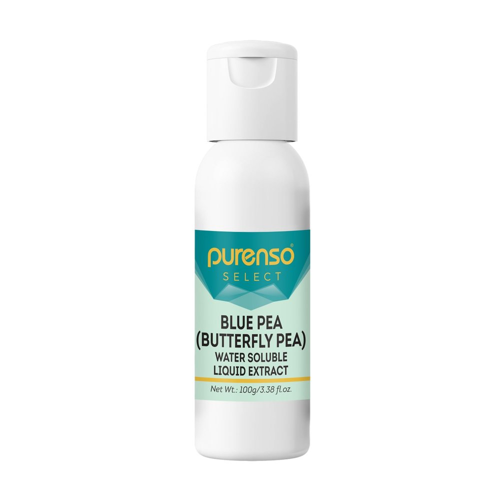 Purenso Select - Blue Pea (Butterfly Pea) Water Soluble Liquid Extract, 100g
