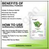 Keegan Herbal Natural and Pure Amla Powder,Bhringraj Powder,Curry Leaves Powder,Indigo Powder,Hibiscus Powder For Hair Care | (50gmx5) view 3