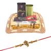 SFU E Com Cadbury Chocolate & Dark Fentasy With Rocher Combo | Rakhi Chocolate for Brother | Ganesh ji Rakhi With Chocolates | Roli, Chawal, Chandan, Misri | 514 view 1