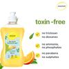awenest No-Toxin Plant Based Dishwash liquid Concentrate | Orange and Lemon | No Toxins | Baby and Pet friendly Natural Organic Herbal Gel view 3