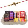 SFU E Com Bournville Cranberry With Creamy Chocolates | Rakhi Chocolate for Brother | Ganesh ji Rakhi With Chocolates | Roli, Chawal, Chandan, Misri | 432 view 1