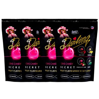 Derby Combo Pack Of 4 (Darling Secret Assorted) Standy Pouch. | Birthday PArty | Return Gift to your Friends & Family | Swad Jo Rishton Me Mithas Laye.